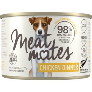 Meat Mates Chicken Dinner Grain-Free Canned Wet Dog Food