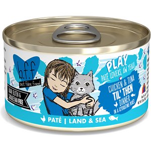 BFF Play Pate Lovers Chicken & Tuna Til' Then Wet Cat Food