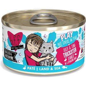 BFF Play Pate Lovers Duck & Tuna Trickster Wet Cat Food