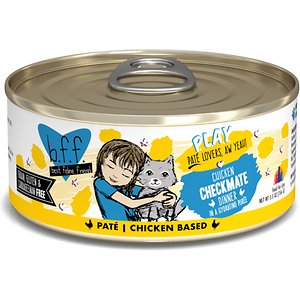 BFF Play Pate Lovers Chicken Checkmate Wet Cat Food Review 2023 - Pet ...