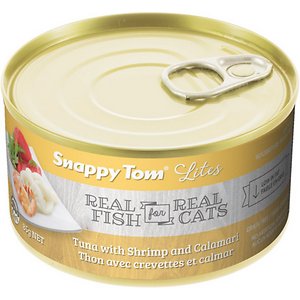 Snappy Tom Lites Tuna with Shrimp & Calamari Canned Cat Food