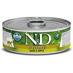 Farmina Natural & Delicious Prime Boar & Apple Canned Cat Food