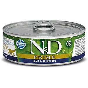 Image of Farmina Natural & Delicious Prime Lamb & Blueberry Canned Cat Food