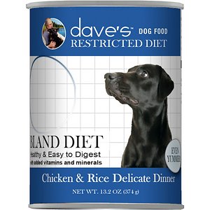 Dave's Pet Food Restricted Bland Diet Chicken & Rice Canned Dog Food