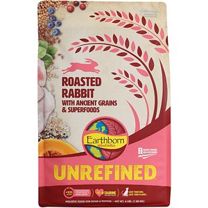 Earthborn Holistic Unrefined Roasted Rabbit with Ancient Grains & Superfoods Dry Dog Food
