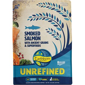 Earthborn Holistic Unrefined Smoked Salmon with Ancient Grains & Superfoods Dry Dog Food