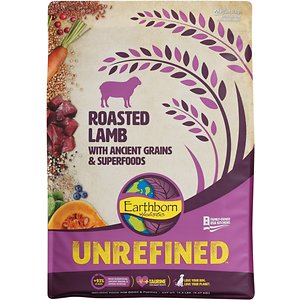 Earthborn Holistic Unrefined Roasted Lamb with Ancient Grains & Superfoods Dry Dog Food