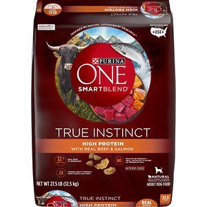 Purina ONE SmartBlend True Instinct High Protein Beef & Salmon Formula Dry Dog Food