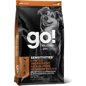 Image of Go! SENSITIVITIES Limited Ingredient Venison Grain-Free Dry Dog Food