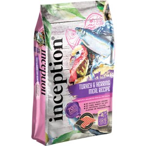 Inception Turkey & Herring Meal Recipe Dry Cat Food