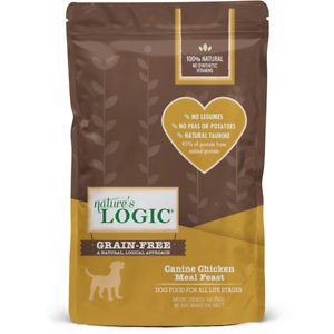 Nature's Logic Canine Chicken Meal Feast Grain-Free Dry Dog Food