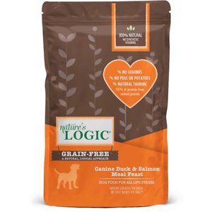 Nature's Logic Canine Duck & Salmon Meal Feast Grain-Free Dry Dog Food