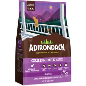 Adirondack Limited Ingredient Chicken & Chicken Meal Recipe Grain-Free Dry Cat Food