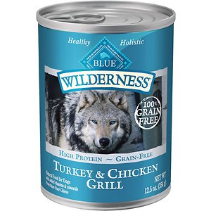Blue Buffalo Wilderness Turkey & Chicken Grill Grain-Free Canned Dog Food