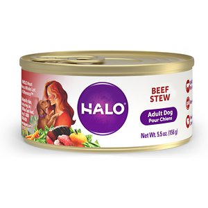 Halo Holistic Beef Stew Adult Canned Dog Food