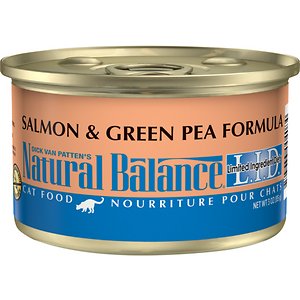 Image of Natural Balance L.I.D. Limited Ingredient Diets Salmon & Green Pea Formula Grain-Free Canned Cat Food