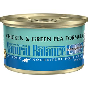 Natural Balance L.I.D. Limited Ingredient Diets Chicken & Green Pea Formula Grain-Free Canned Cat Food