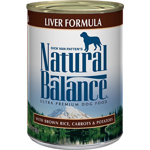 Natural Balance Ultra Premium Liver Formula Canned Dog Food