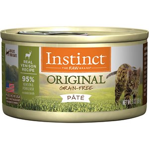 Instinct Original Grain-Free Pate Real Venison Recipe Wet Canned Cat Food