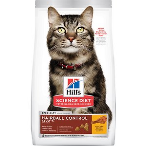 Hill's Science Diet Adult 7+ Hairball Control Dry Cat Food