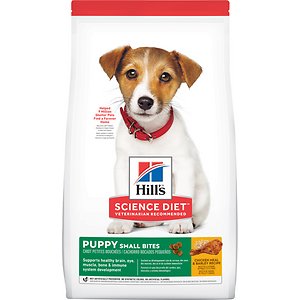 Hill's Science Diet Puppy Healthy Development Small Bites Dry Dog Food ...