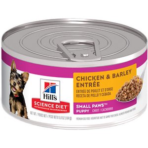 Hill's Science Diet Small Paws Puppy Chicken & Barley Entree Canned Dog Food