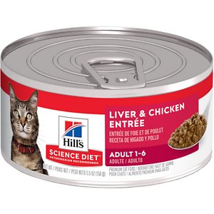 Hill's Science Diet Adult Liver & Chicken Entree Canned Cat Food