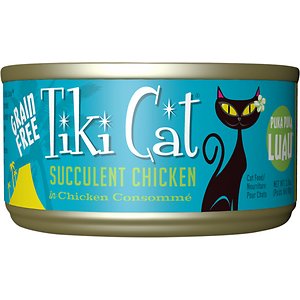 Tiki Cat Puka Puka Luau Succulent Chicken in Chicken Consomme Grain-Free Canned Cat Food