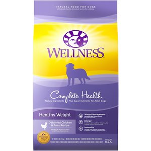 Image of Wellness Complete Health Healthy Weight Deboned Chicken & Peas Recipe Dry Dog Food