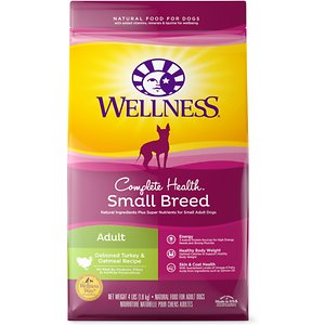 Wellness Small Breed Complete Health Adult Turkey & Oatmeal Recipe Dry Dog Food