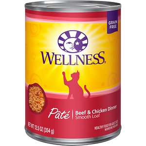 Wellness Complete Health Adult Beef & Chicken Formula Grain-Free Canned Cat Food