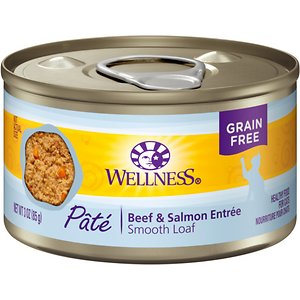 Wellness Complete Health Beef & Salmon Formula Grain-Free Canned Cat Food