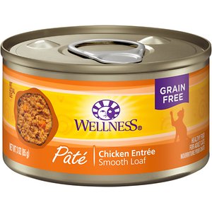 Wellness Complete Health Pate Chicken Entree Grain-Free Canned Cat Food