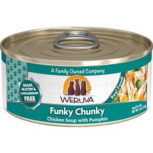 Weruva Funky Chunky Chicken Soup with Pumpkin Grain-Free Canned Cat Food