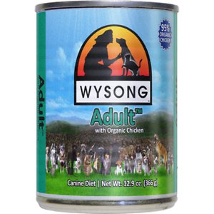 Wysong Adult with Organic Chicken Canned Dog Food