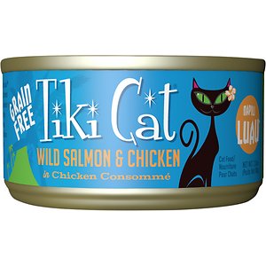 Tiki Cat Napili Luau Wild Salmon & Chicken in Chicken Consomme Grain-Free Canned Cat Food