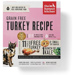 The Honest Kitchen Grain-Free Turkey Recipe Dehydrated Cat Food