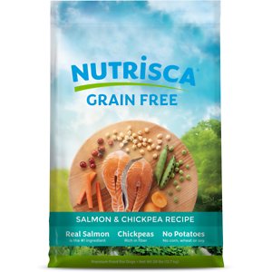 Nutrisca Grain-Free Salmon & Chickpea Recipe Dry Dog Food