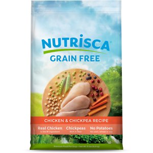 Nutrisca Grain-Free Chicken & Chickpea Recipe Dry Dog Food