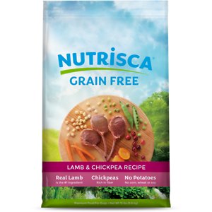 Nutrisca Grain-Free Lamb & Chickpea Recipe Dry Dog Food