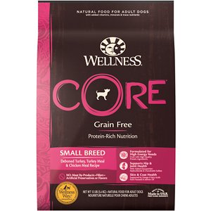 Wellness CORE Grain Free Small Breed Turkey & Chicken Recipe Dry Dog Food
