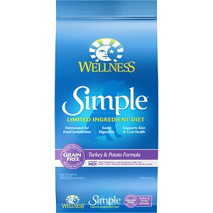 Wellness Simple Limited Ingredient Diet Grain-Free Turkey & Potato Formula Dry Dog Food