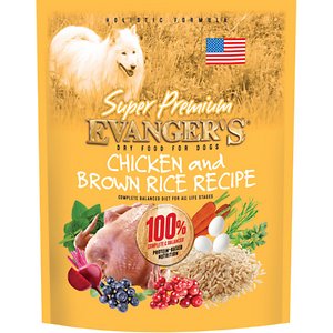 Evanger's Super Premium Chicken with Brown Rice Recipe Dry Dog Food
