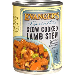 Evanger's Signature Series Slow Cooked Lamb Stew Grain-Free Canned Dog Food Evanger's Signature Series Slow Cooked Lamb Stew Grain-Free Canned Dog Food