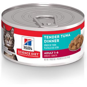 Hill's Science Diet Adult Tender Tuna Dinner Canned Cat Food