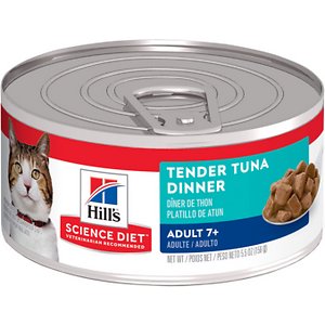 Hill's Science Diet Adult 7+ Tender Tuna Dinner Canned Cat Food