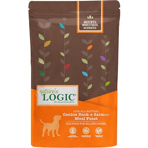 Nature's Logic Canine Duck & Salmon Meal Feast All Life Stages Dry Dog Food