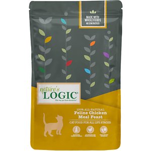 Nature's Logic Feline Chicken Meal Feast All Life Stages Dry Cat Food