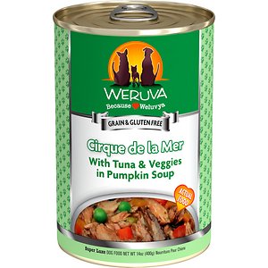 Weruva Cirque De La Mer with Tuna & Veggies in Pumpkin Soup Grain-Free Canned Dog Food