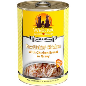 Weruva Paw Lickin' Chicken in Gravy Grain-Free Canned Dog Food